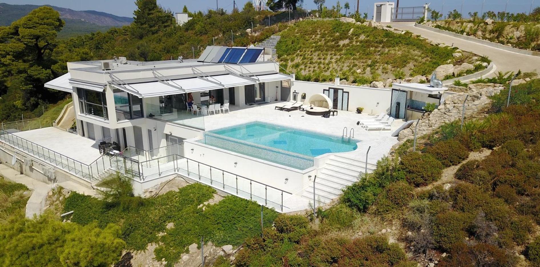 Villa White Pearl Sarti Exteriör bild
